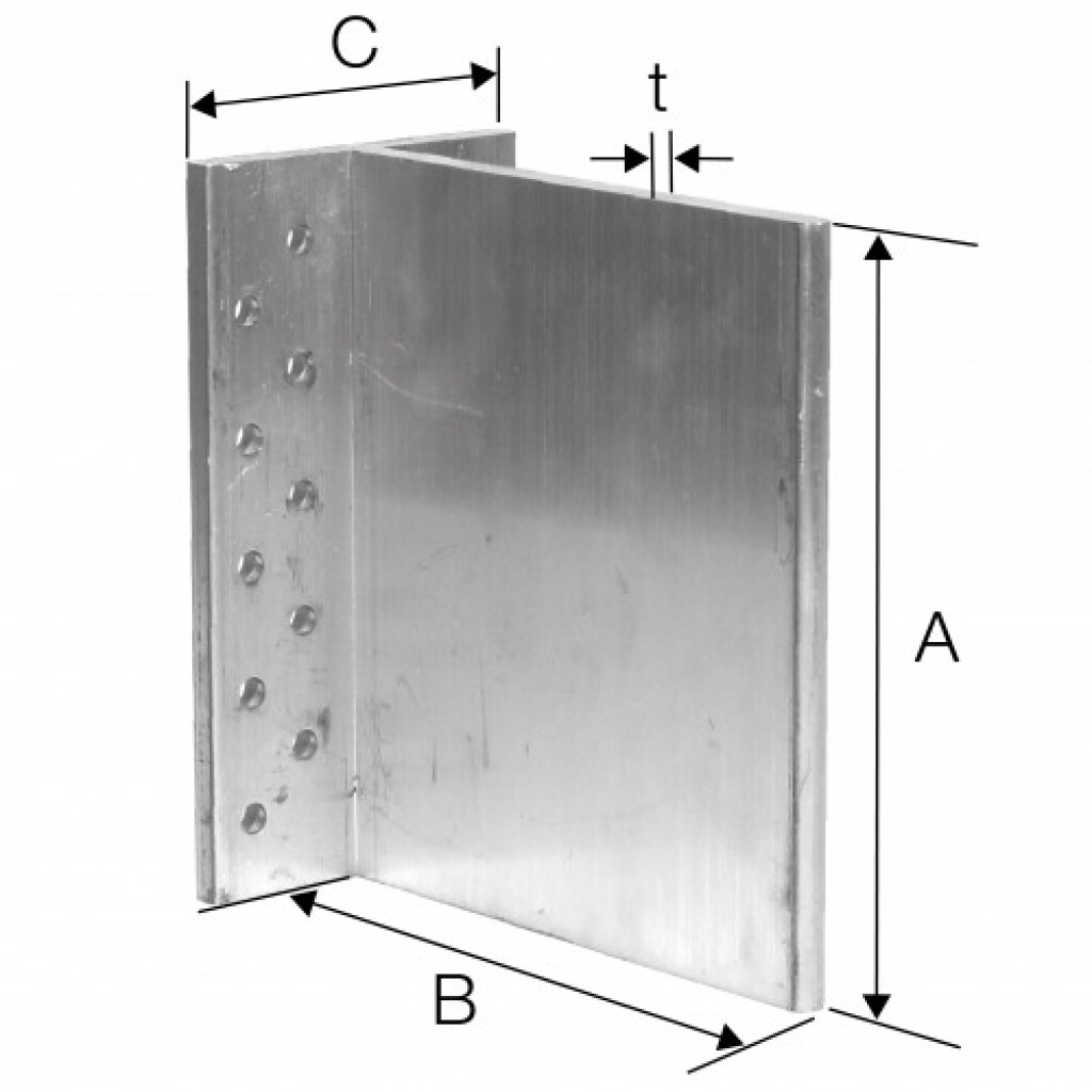 Bearer aluminium  160